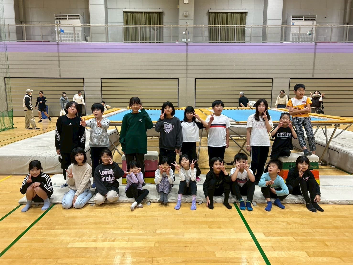 トランポリン教室